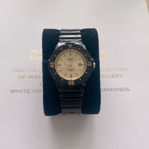 GOLD DIAL CASIO WATCH